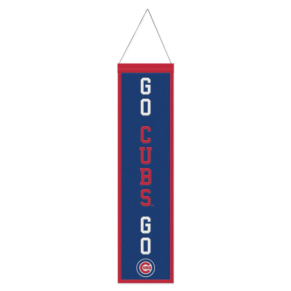 MLB Chicago Cubs WinCraft Slogan Wool Banner