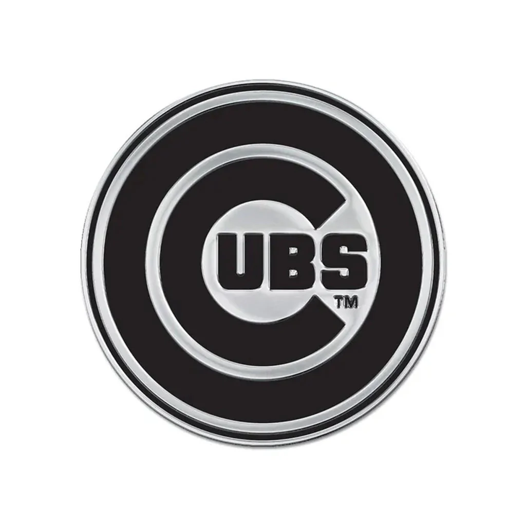 MLB Chicago Cubs WinCraft WC Chrome Emblems - Image 2