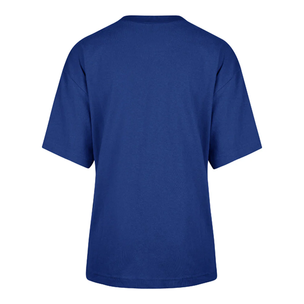 MLB Chicago Cubs Women's '47 Shimmer Shot Foundation T-Shirt - Blue - Image 2