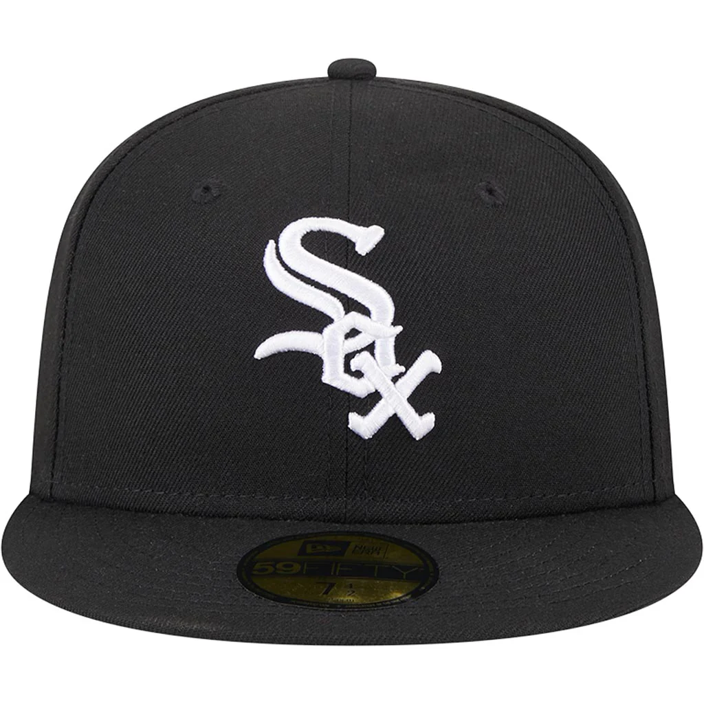 MLB Chicago White Sox New Era Authentic Collection Home On-Field 59FIFTY Fitted Hat - Black - Image 3