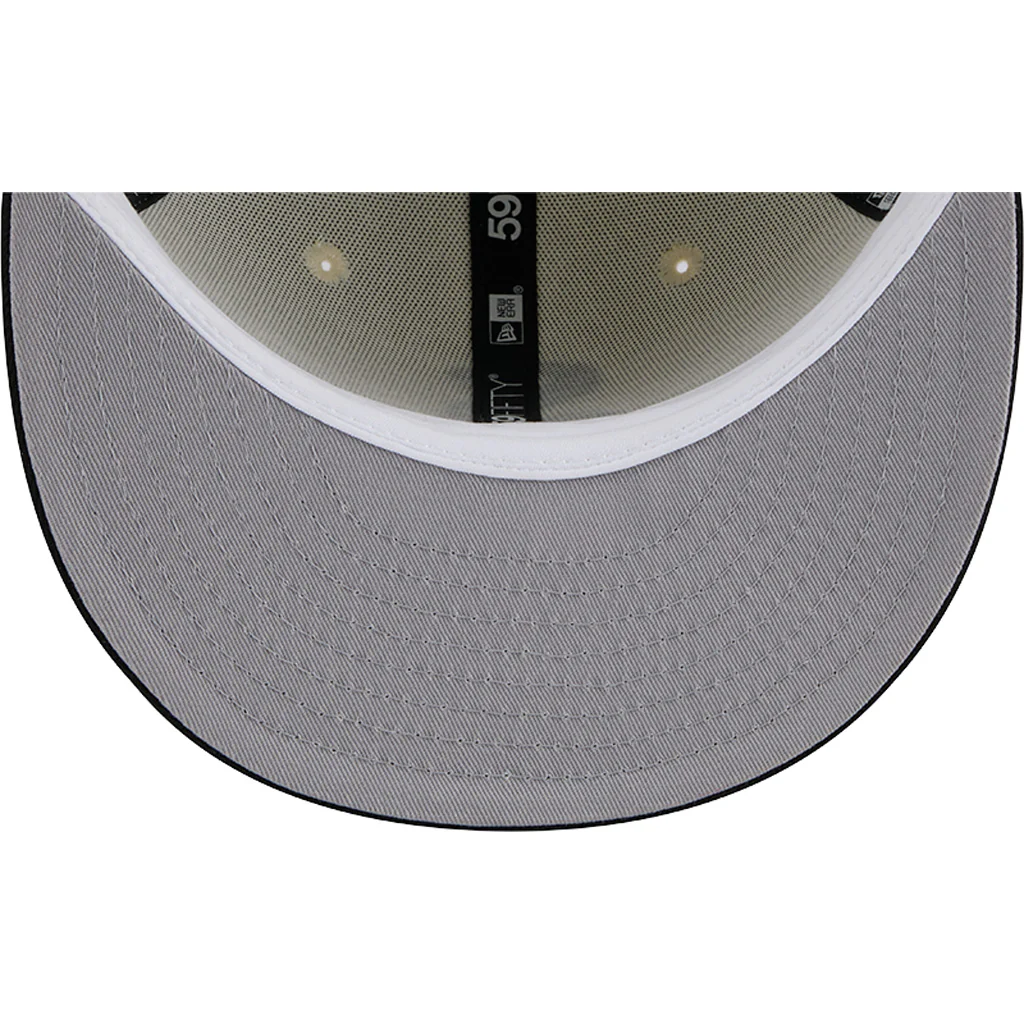 MLB Chicago White Sox New Era Two-Tone Chrome OTC 59FIFTY Fitted Hat - Chrome - Image 5