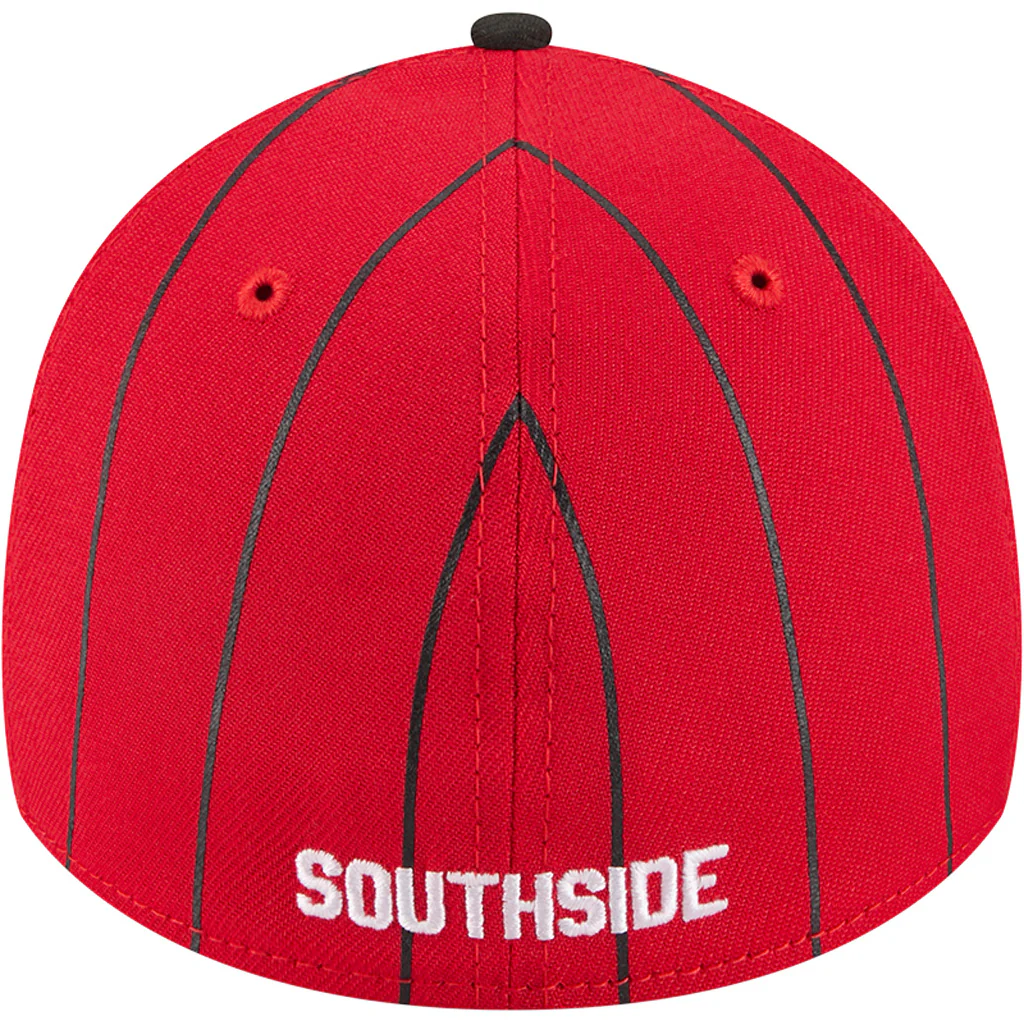 MLB Chicago White Sox New Era 2025 City Connect 39THIRTY Flex Fit Hat - Red - Image 4