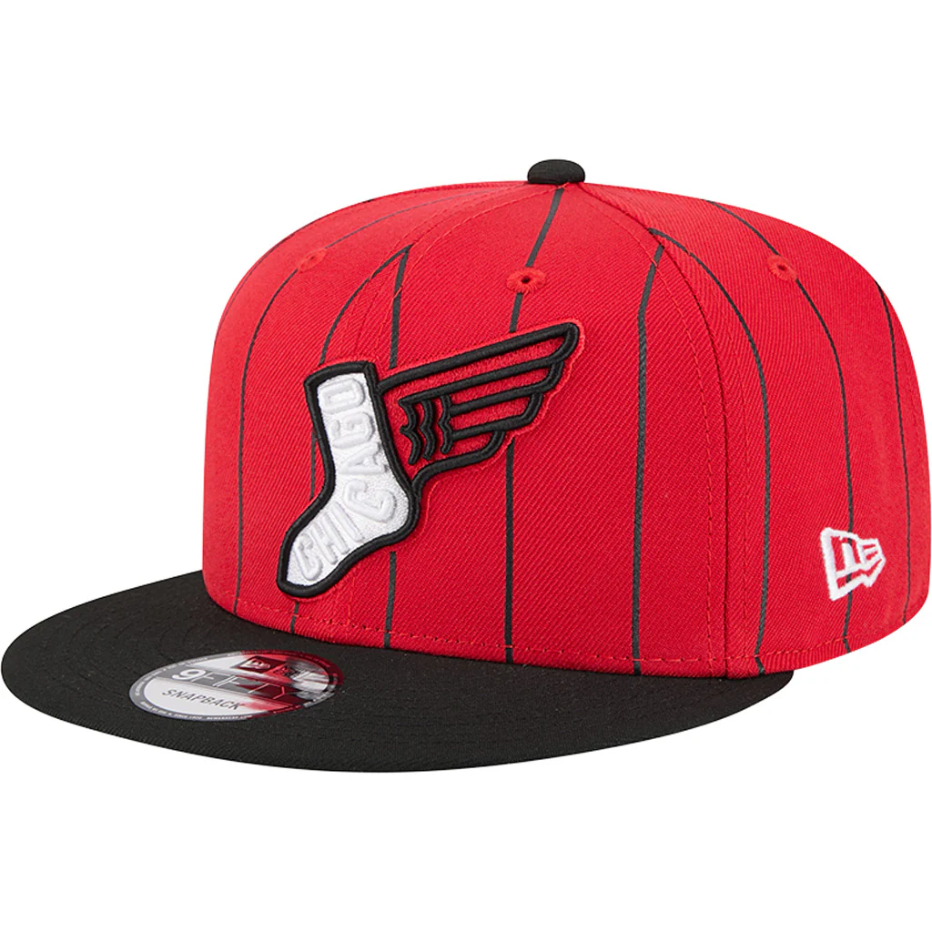 MLB Chicago White Sox New Era 2025 City Connect 9FIFTY Snapback Hat - Red