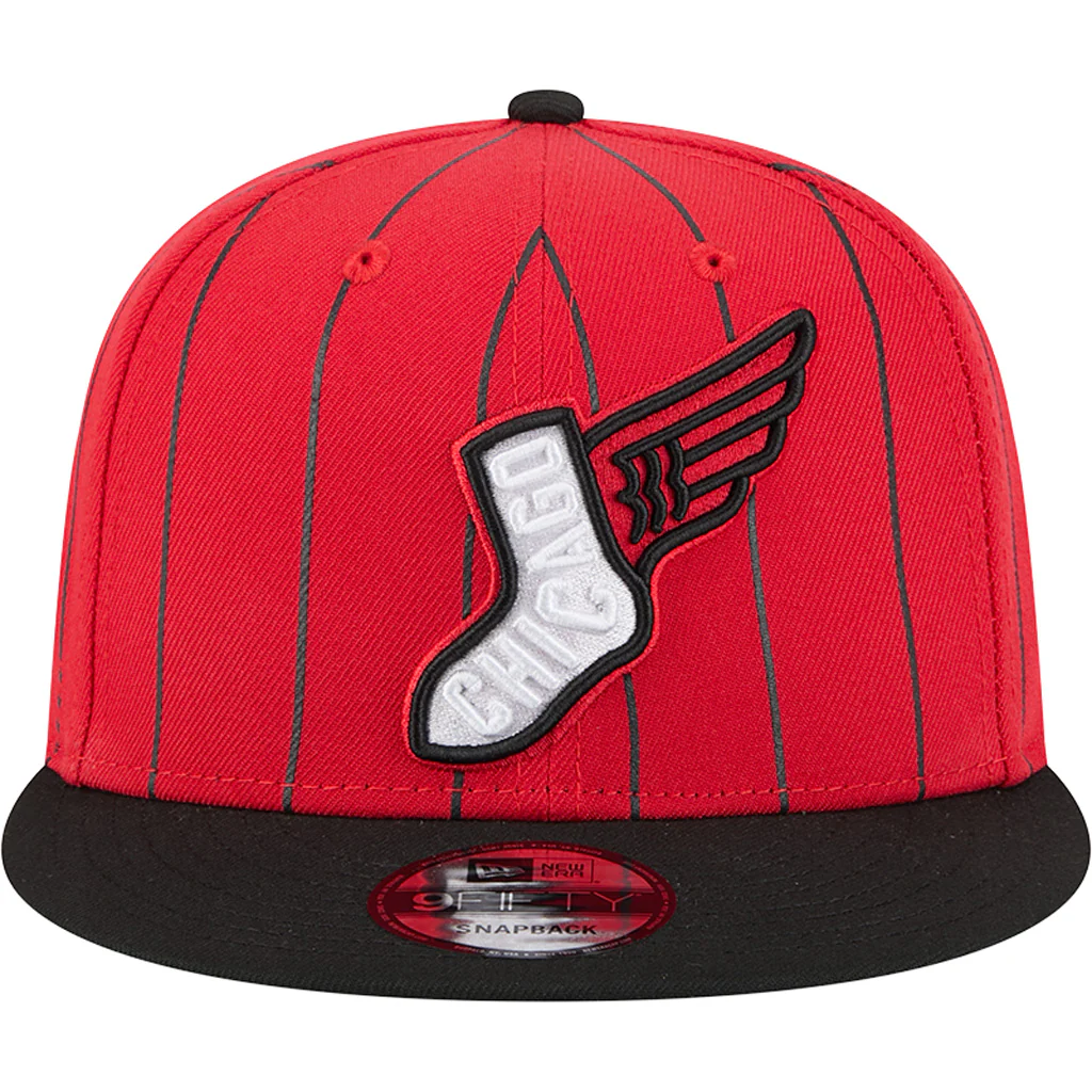 MLB Chicago White Sox New Era 2025 City Connect 9FIFTY Snapback Hat - Red - Image 3