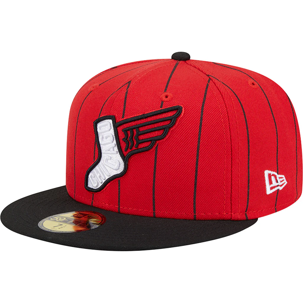 MLB Chicago White Sox New Era 2025 City Connect Authentic Collection 59FIFTY Fitted Hat - Red