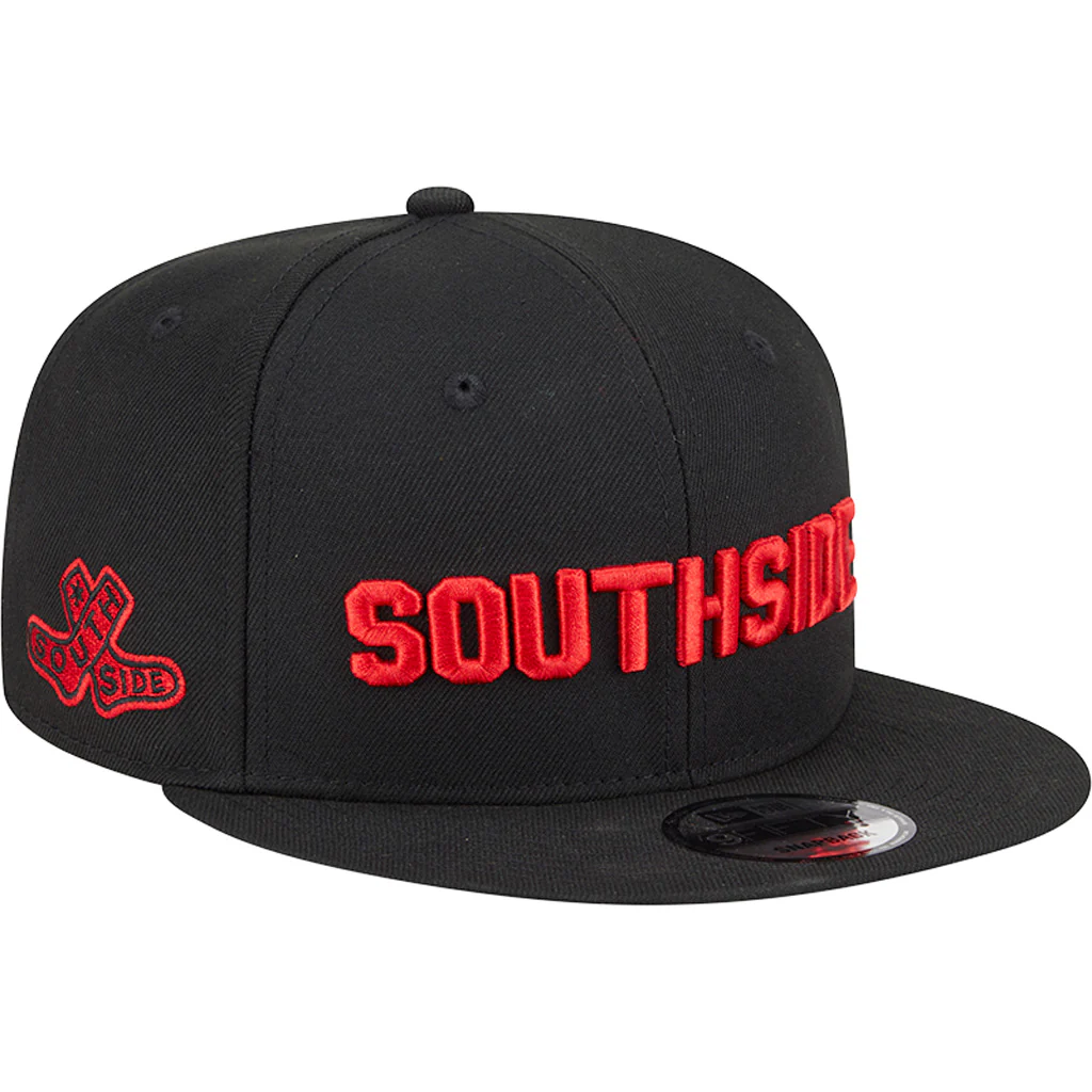 MLB Chicago White Sox New Era 2025 City Connect Fan Pack 9FIFTY Snapback Hat - Black