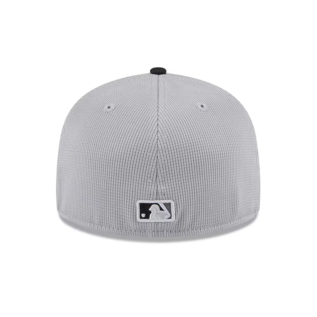 MLB Chicago White Sox New Era 2025 Graphite Batting Practice 59FIFTY Fitted Hat - Graphite - Image 4