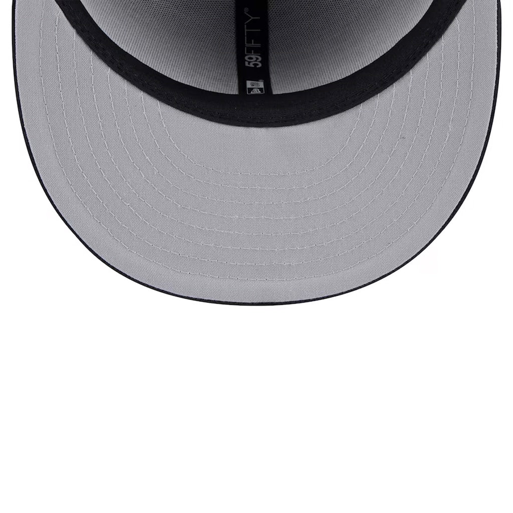 MLB Chicago White Sox New Era 2025 Graphite Batting Practice 59FIFTY Fitted Hat - Graphite - Image 5