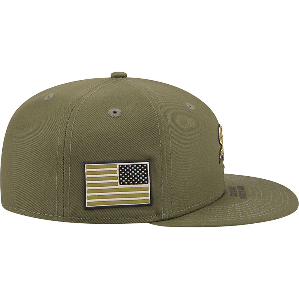 MLB Chicago White Sox New Era 2026 Armed Forces Day 59FIFTY Fitted Hat - Green - Image 5