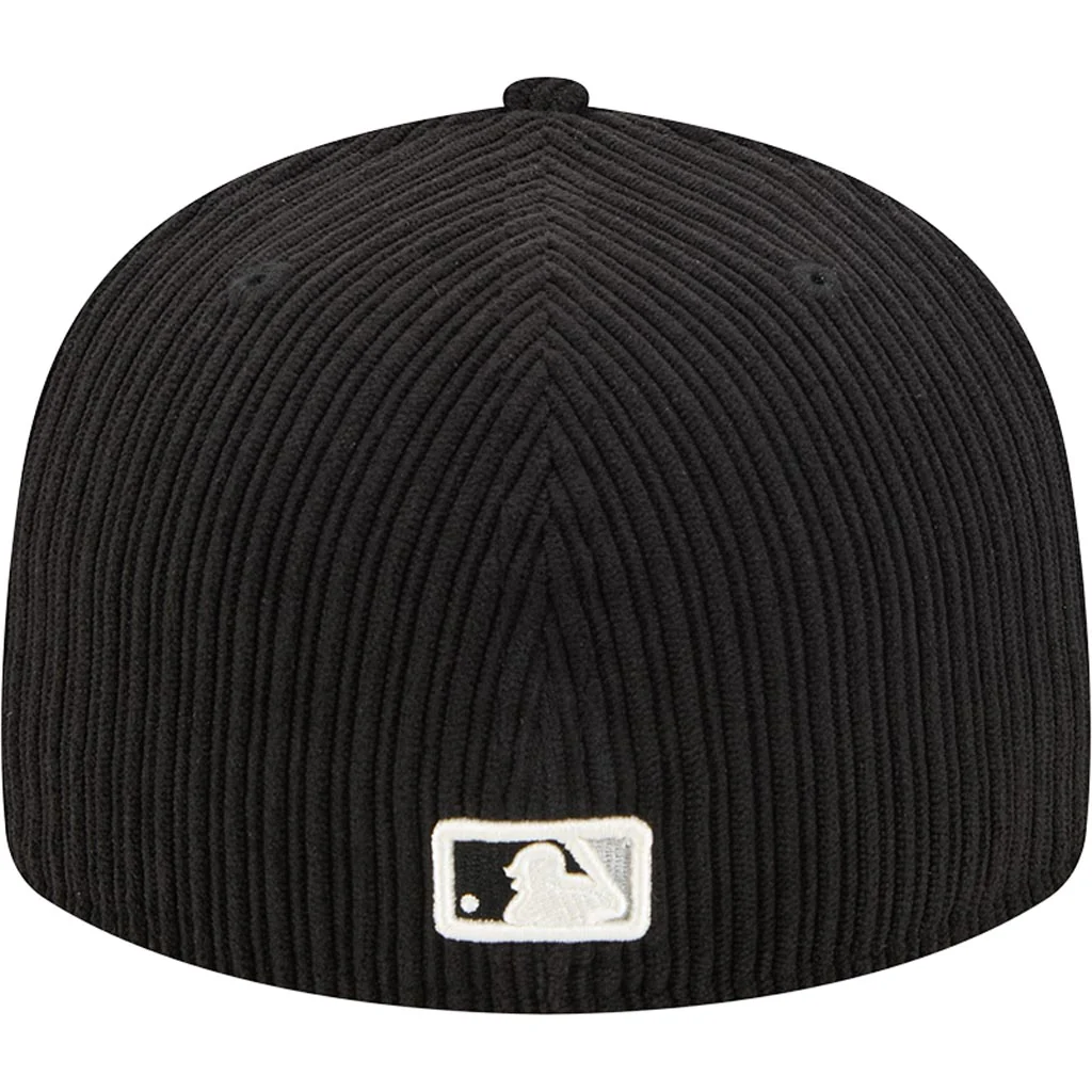 MLB Chicago White Sox New Era Chenille Pop 59FIFTY Fitted Hat - Black - Image 4