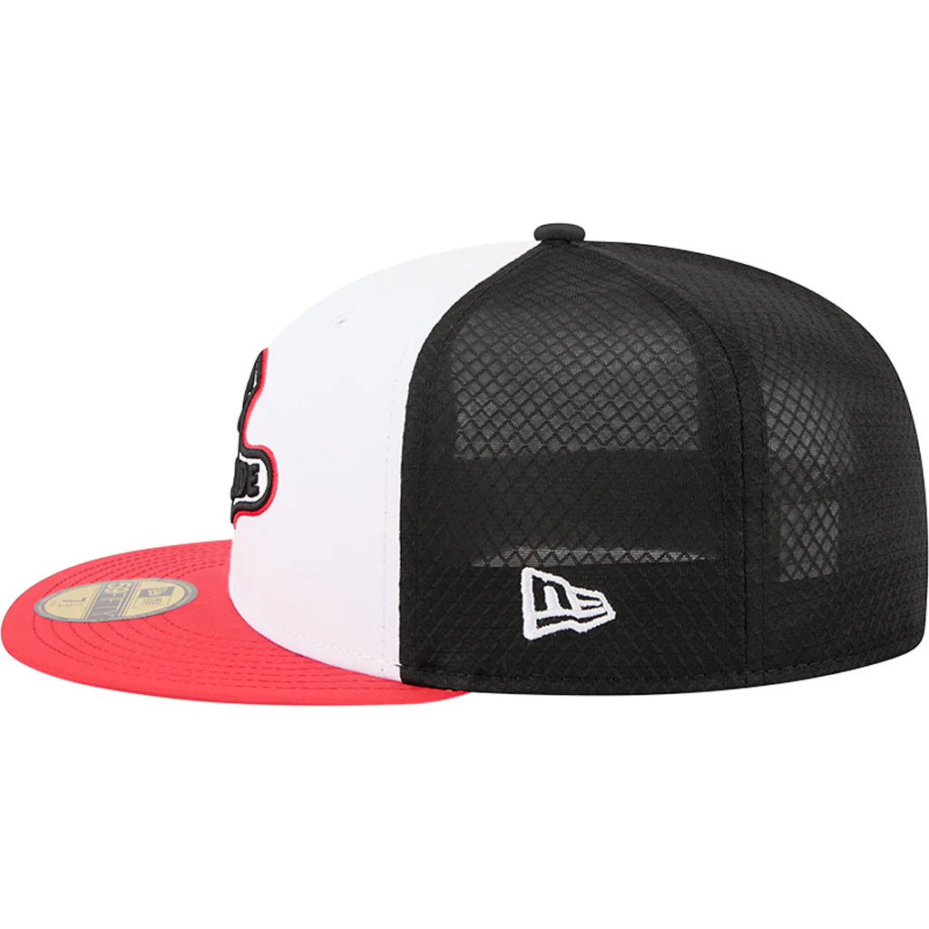MLB Chicago White Sox New Era City Connect Batting Practice 59FIFTY Fitted Hat - White - Image 4