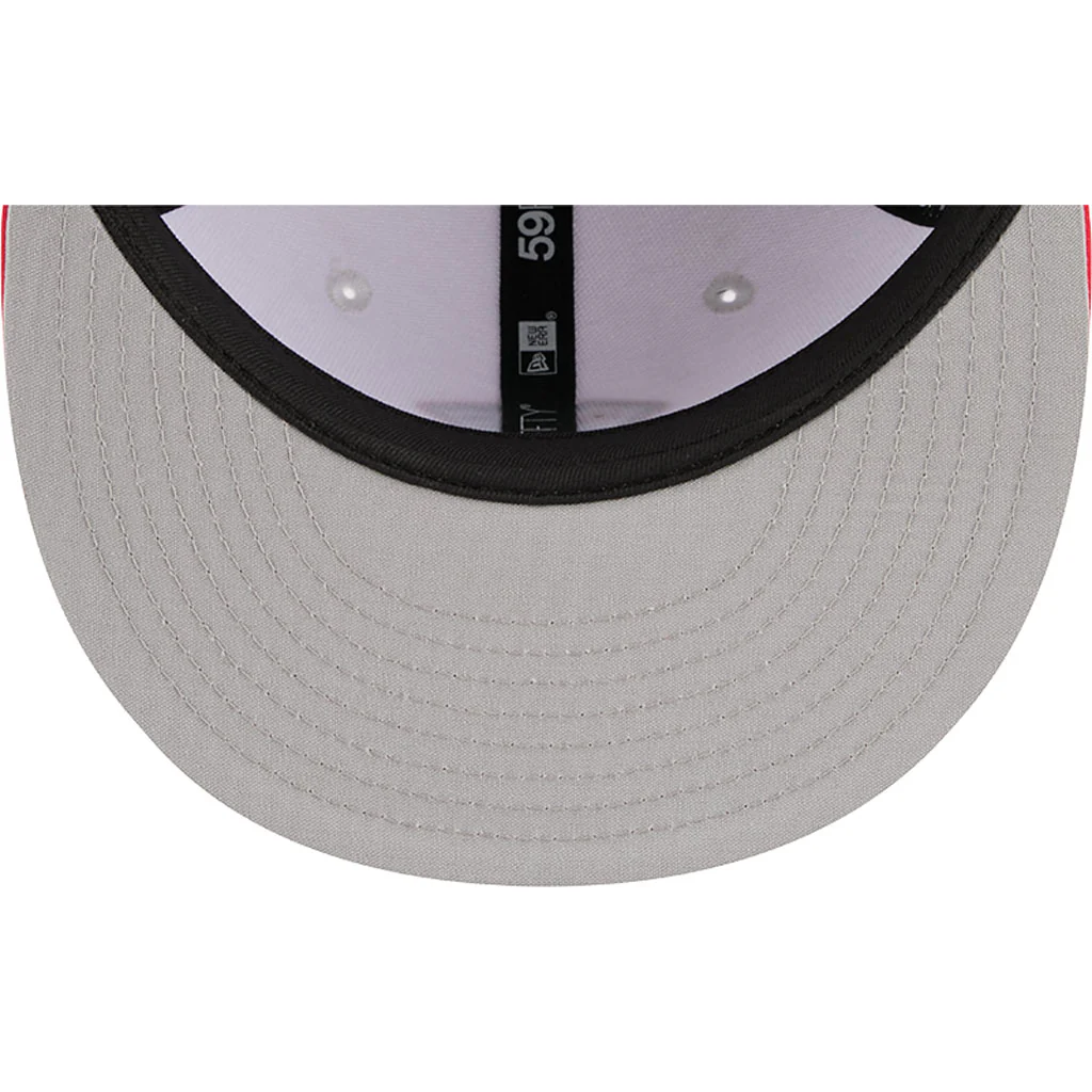 MLB Chicago White Sox New Era City Connect Batting Practice 59FIFTY Fitted Hat - White - Image 7