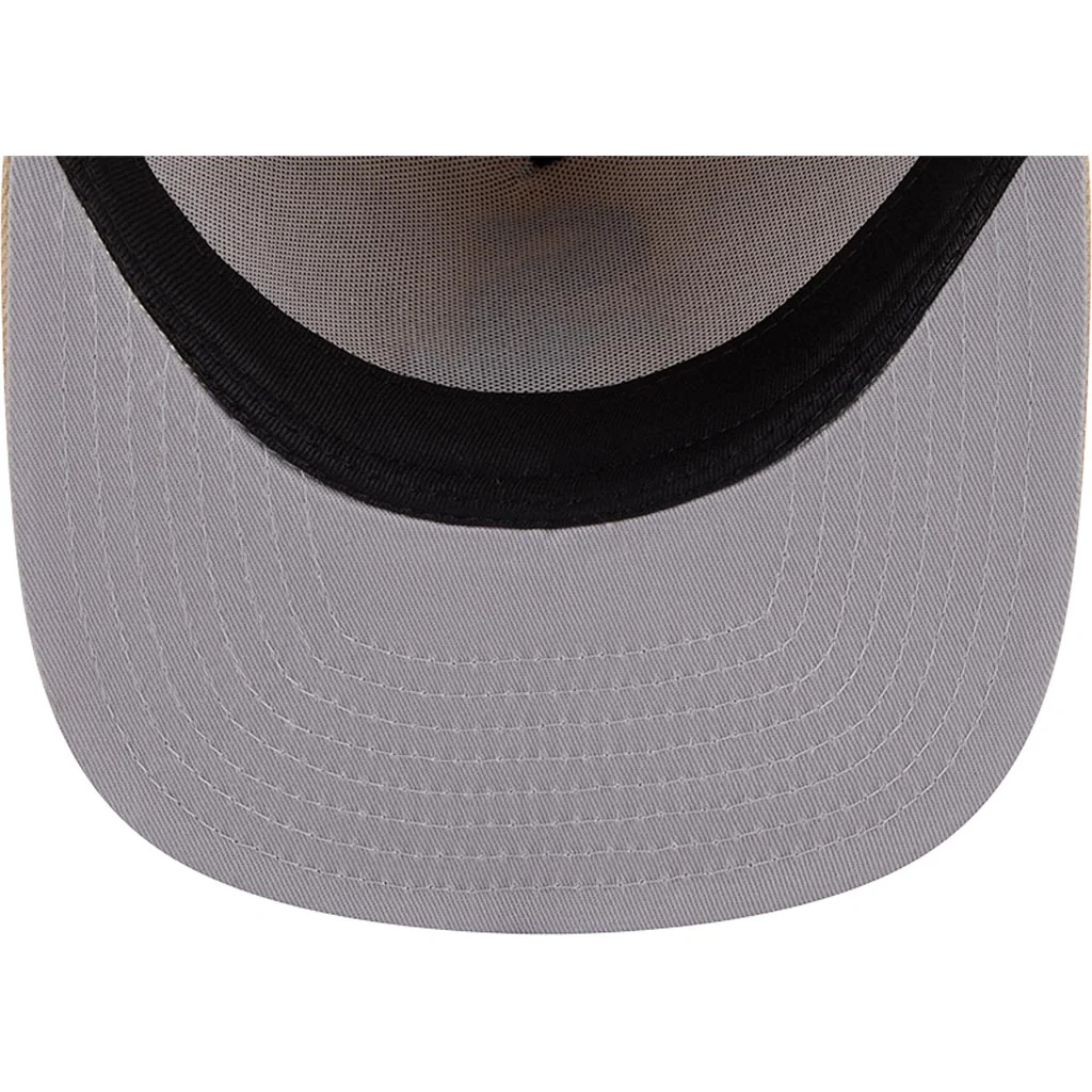 MLB Chicago White Sox New Era Dry Wood 9FIFTY A-Frame Snapback Hat - Tan - Image 5