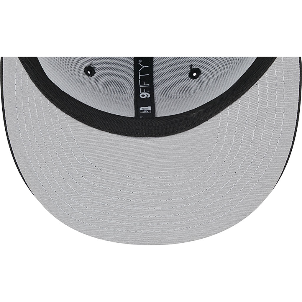MLB Chicago White Sox New Era OTC Trucker 9FIFTY Snapback Hat - Black - Image 7
