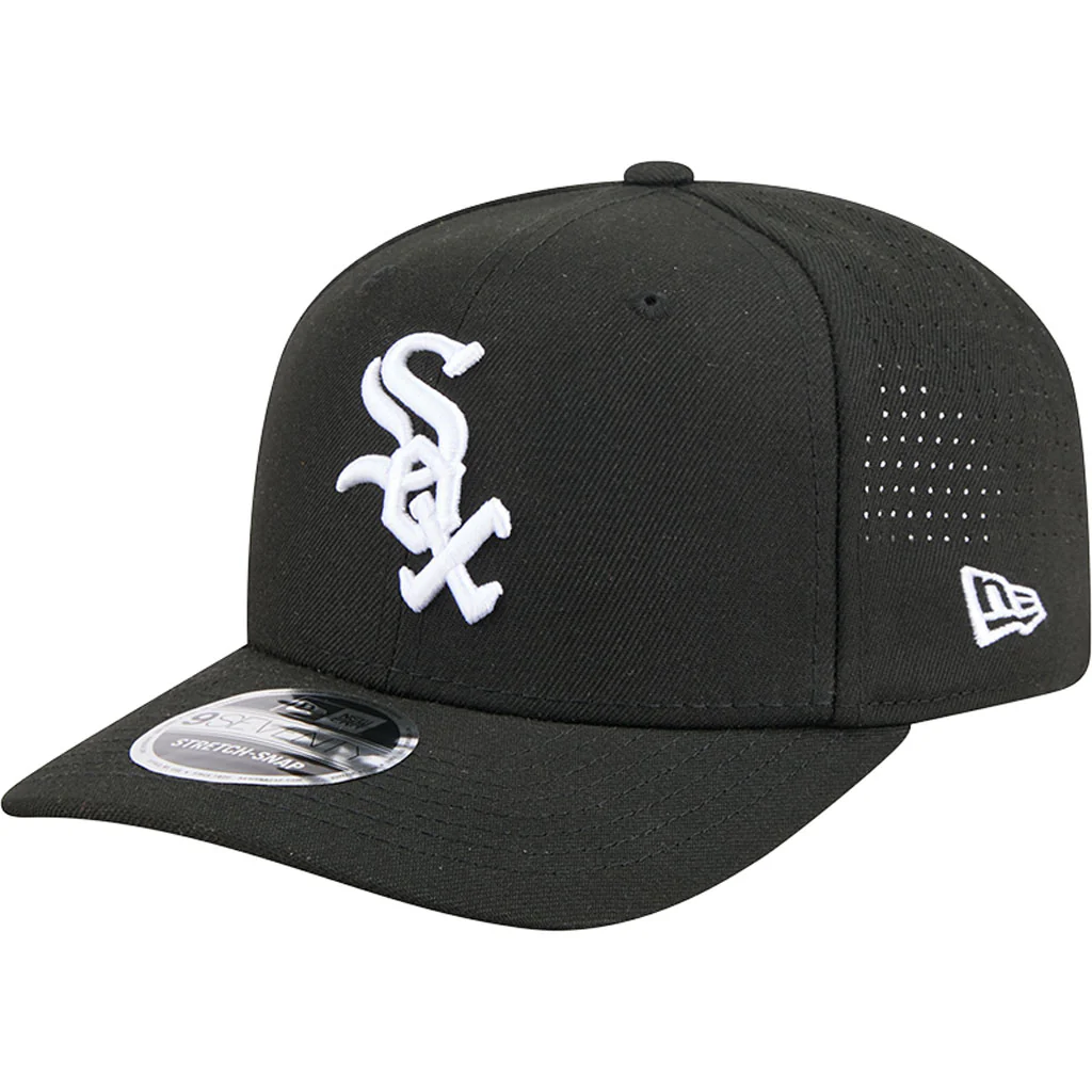 MLB Chicago White Sox New Era Performance 9SEVENTY Stretch Snapback Hat - Black