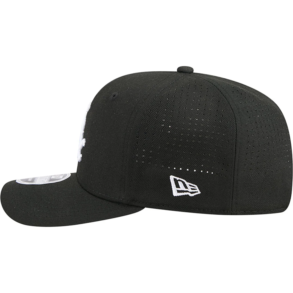 MLB Chicago White Sox New Era Performance 9SEVENTY Stretch Snapback Hat - Black - Image 4
