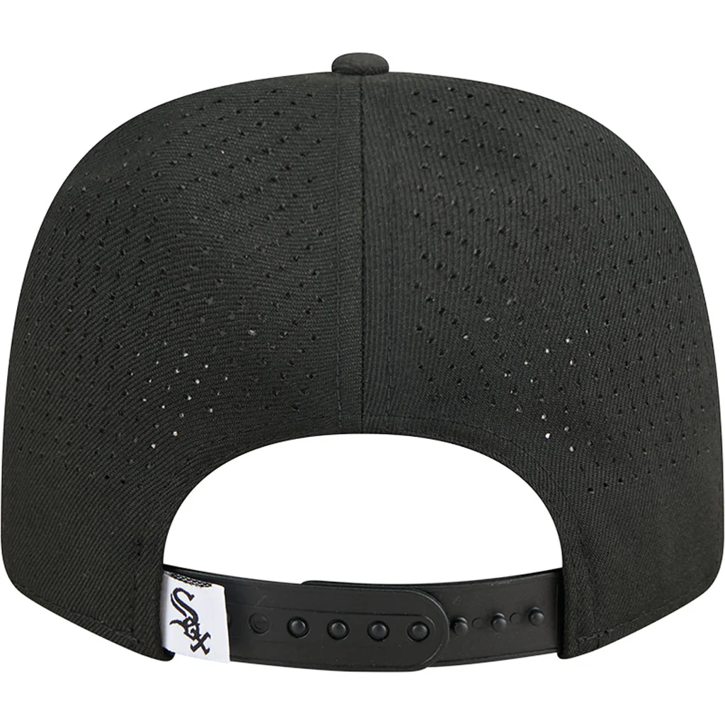 MLB Chicago White Sox New Era Performance 9SEVENTY Stretch Snapback Hat - Black - Image 6