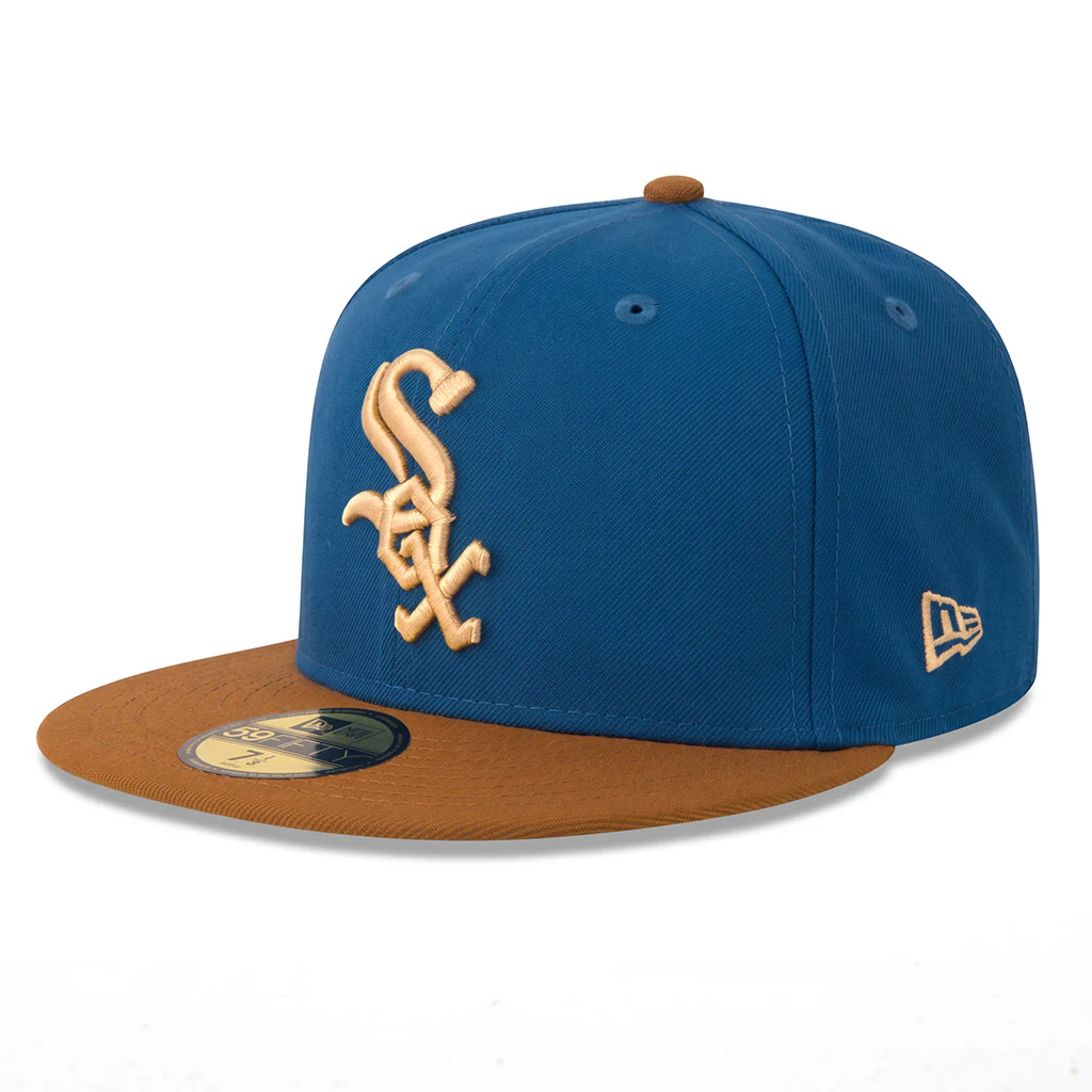MLB Chicago White Sox New Era Rodeo 59FIFTY Fitted Hat- Blue - Image 2