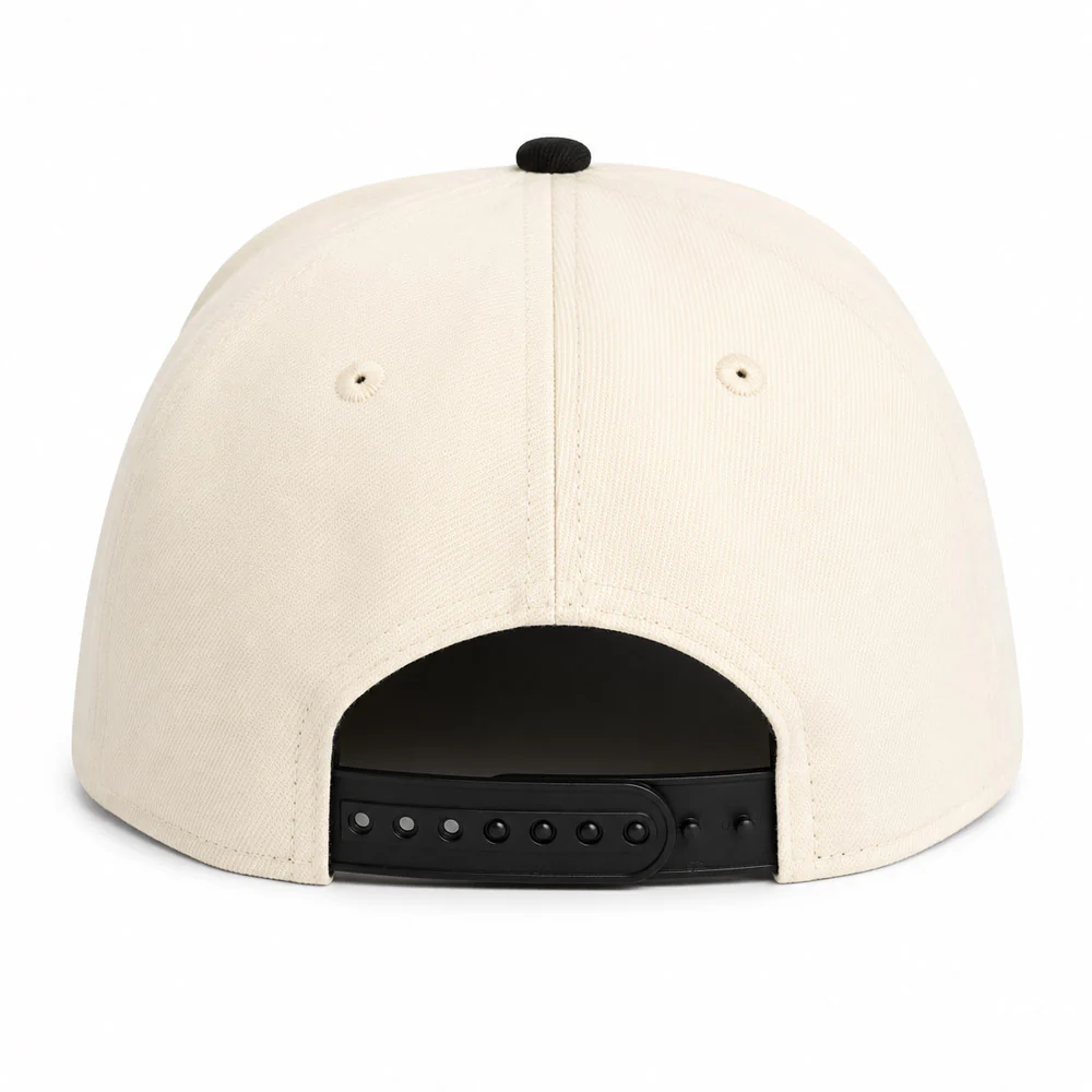 MLB Chicago White Sox New Era Two-Tone Summer Flower 9FIFTY A-Frame Snapback Hat - Cream - Image 3