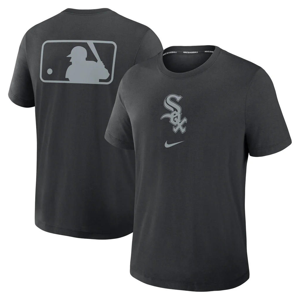 MLB Chicago White Sox Nike 2025 Early Work T-Shirt - Black