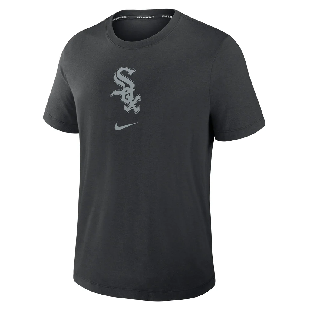 MLB Chicago White Sox Nike 2025 Early Work T-Shirt - Black - Image 2