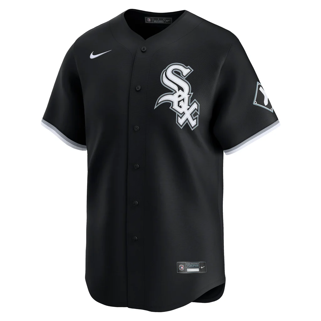 MLB Chicago White Sox Nike Alternate Limited Jersey - Black - Image 2