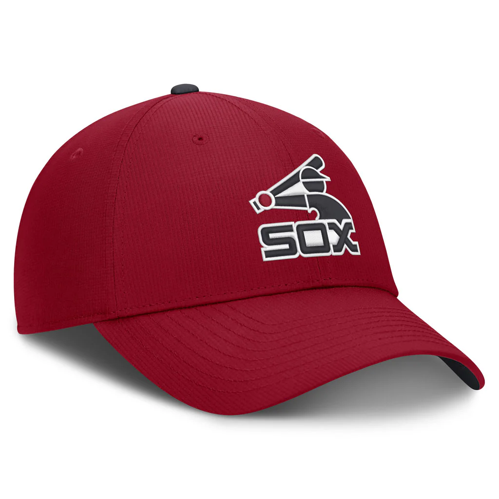 MLB Chicago White Sox Nike Cooperstown Ripstop Adjustable Hat - Red - Image 2