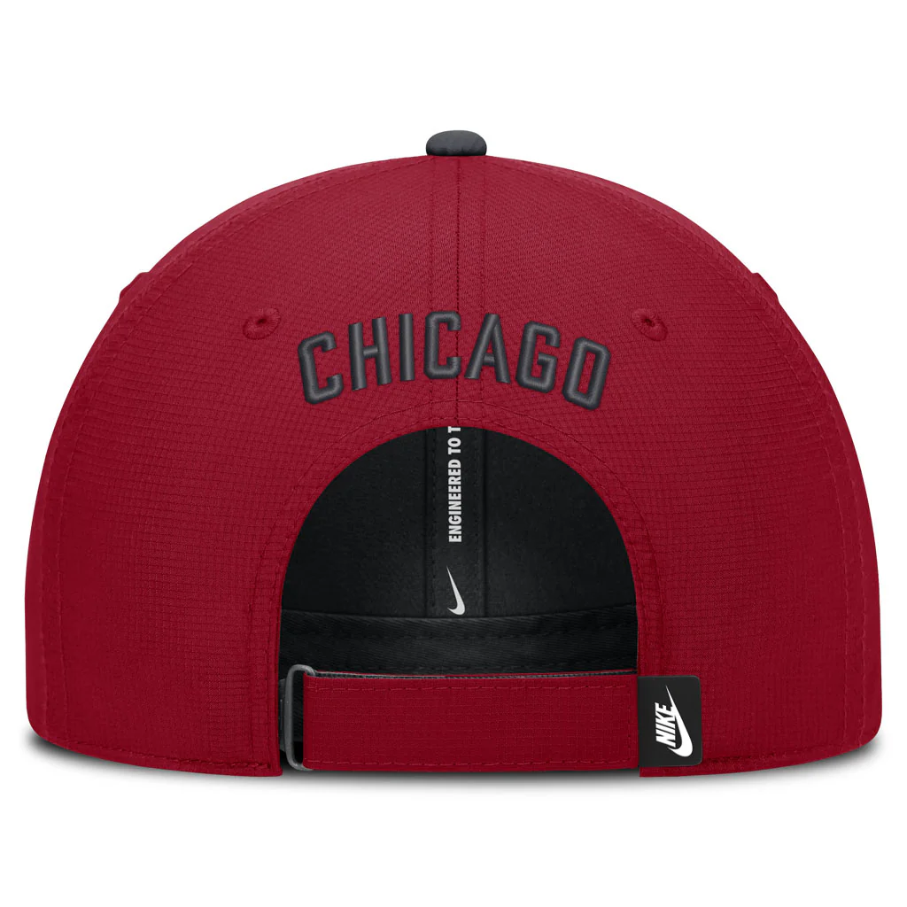 MLB Chicago White Sox Nike Cooperstown Ripstop Adjustable Hat - Red - Image 4