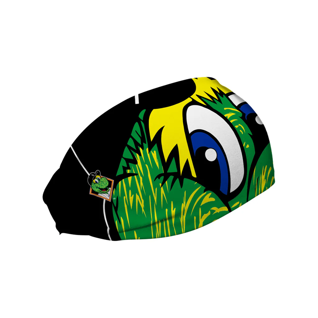 MLB Chicago White Sox Vertical Athletics Mascot Stare Headband - Black - Image 2