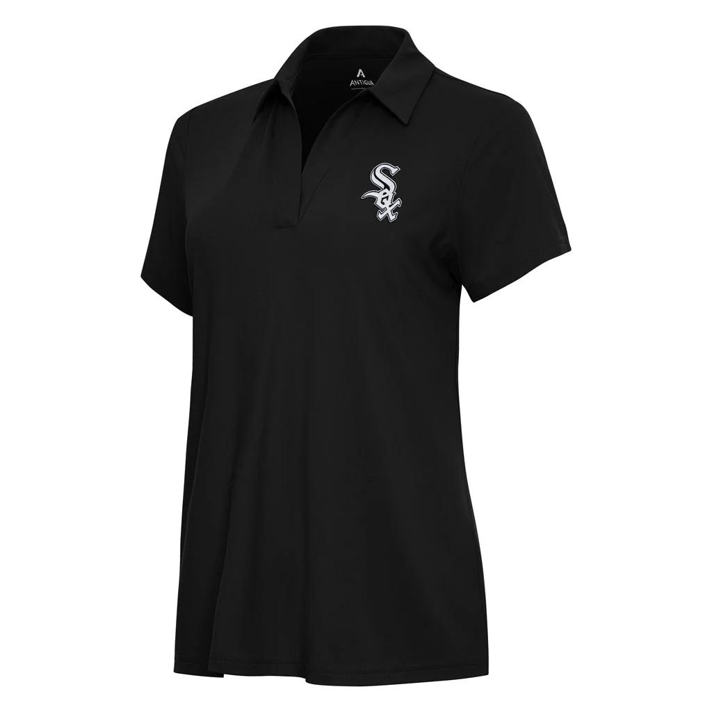 MLB Chicago White Sox Women's Antigua Era Polo - Black