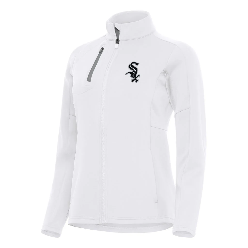 MLB Chicago White Sox Women's Antigua Generation Full Zip Jacket - White