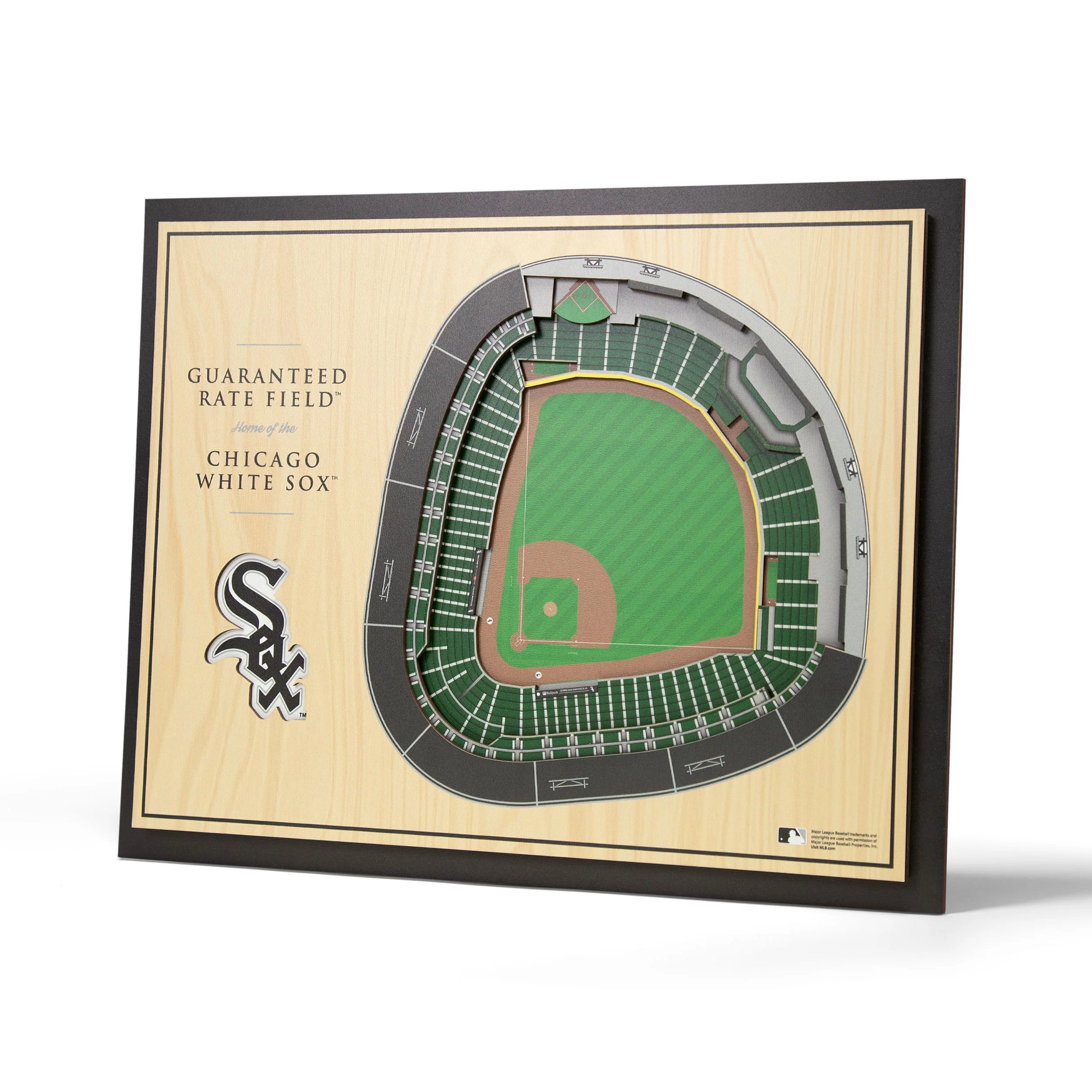 MLB Chicago White Sox You the Fan 5-Layer 3D Stadium View Wall Art