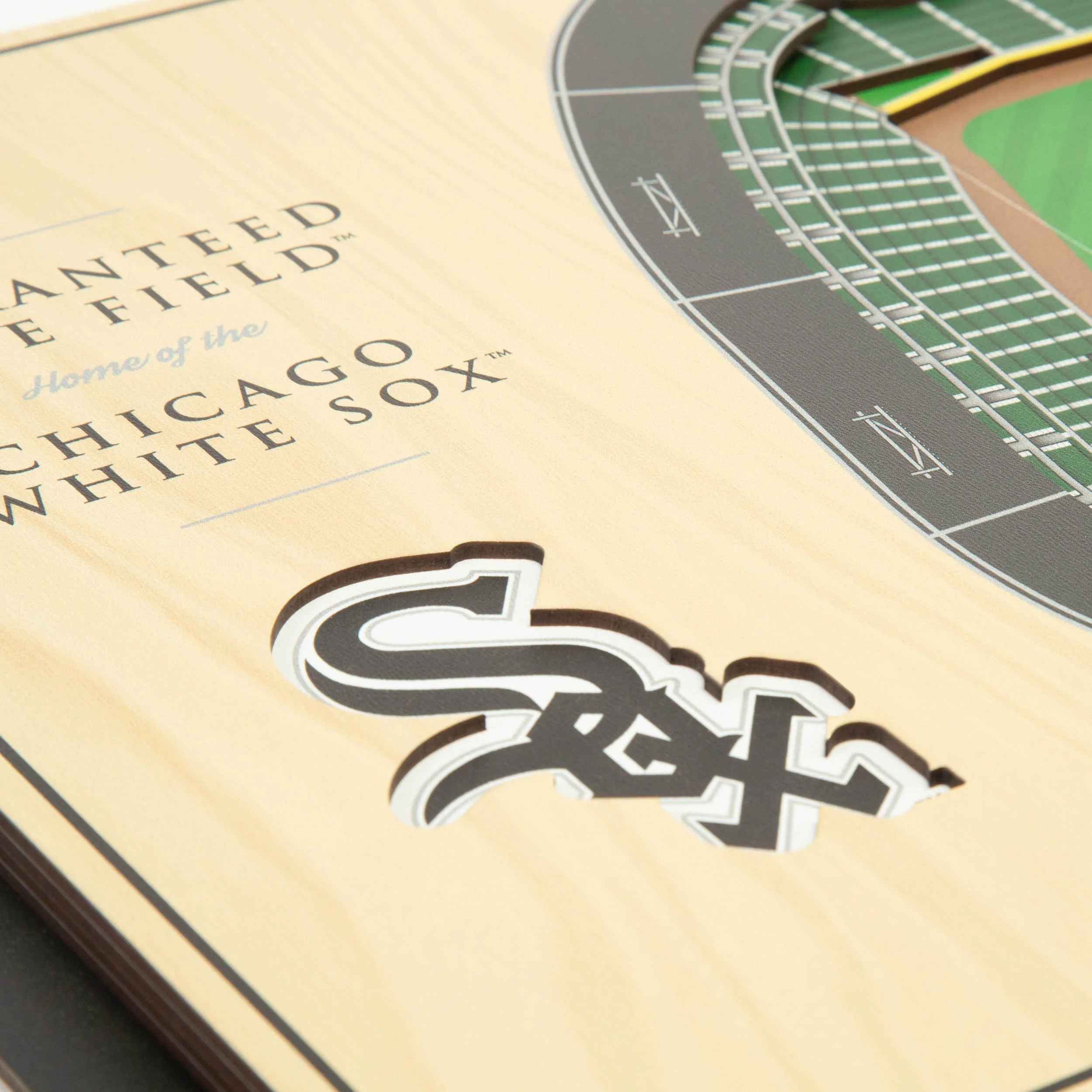 MLB Chicago White Sox You the Fan 5-Layer 3D Stadium View Wall Art - Image 4