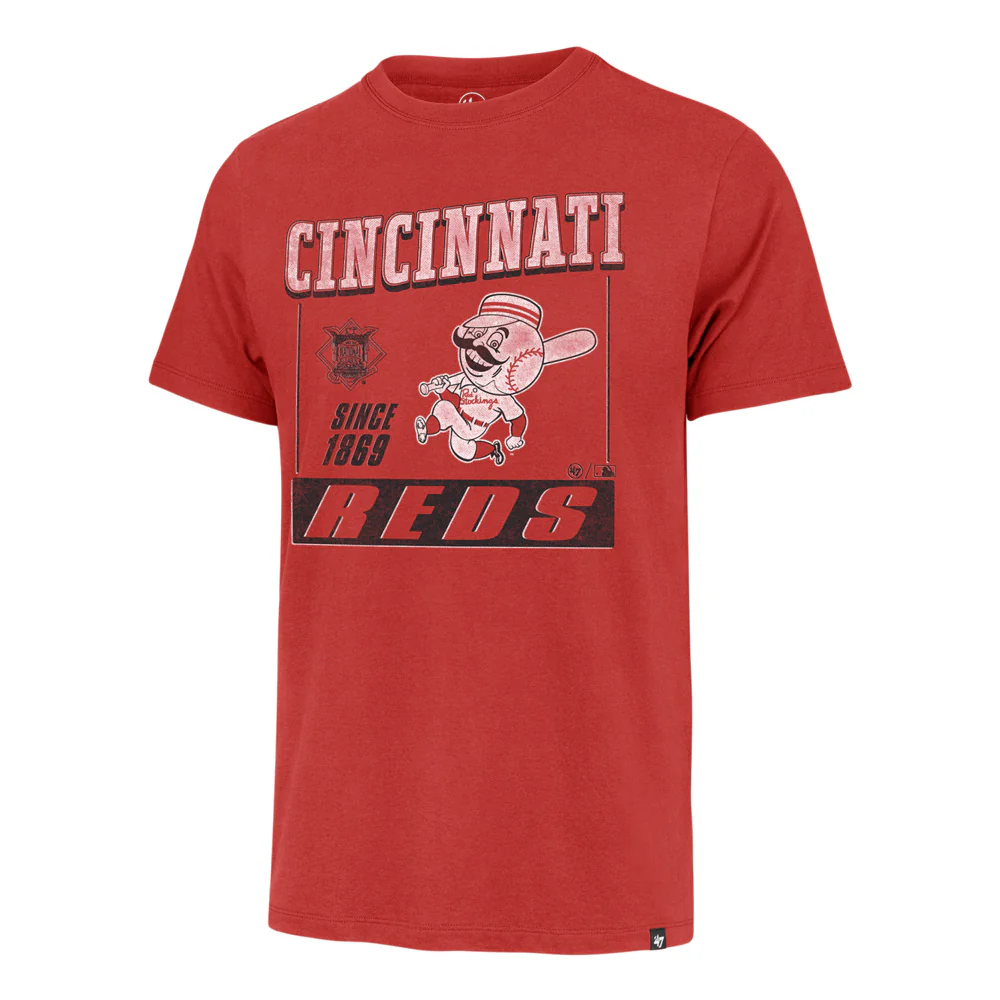 MLB Cincinnati Reds '47 Outlast Franklin T-Shirt - Red