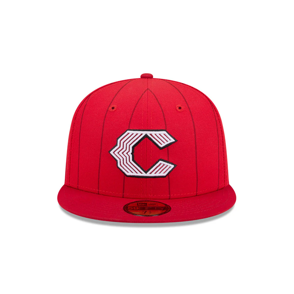 MLB Cincinnati Reds New Era 2026 City Connect 59FIFTY Fitted Hat - Red - Image 3