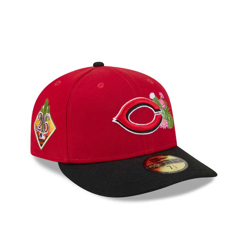 MLB Cincinnati Reds New Era 2026 Spring Training 59FIFTY Fitted Hat - Red - Image 2