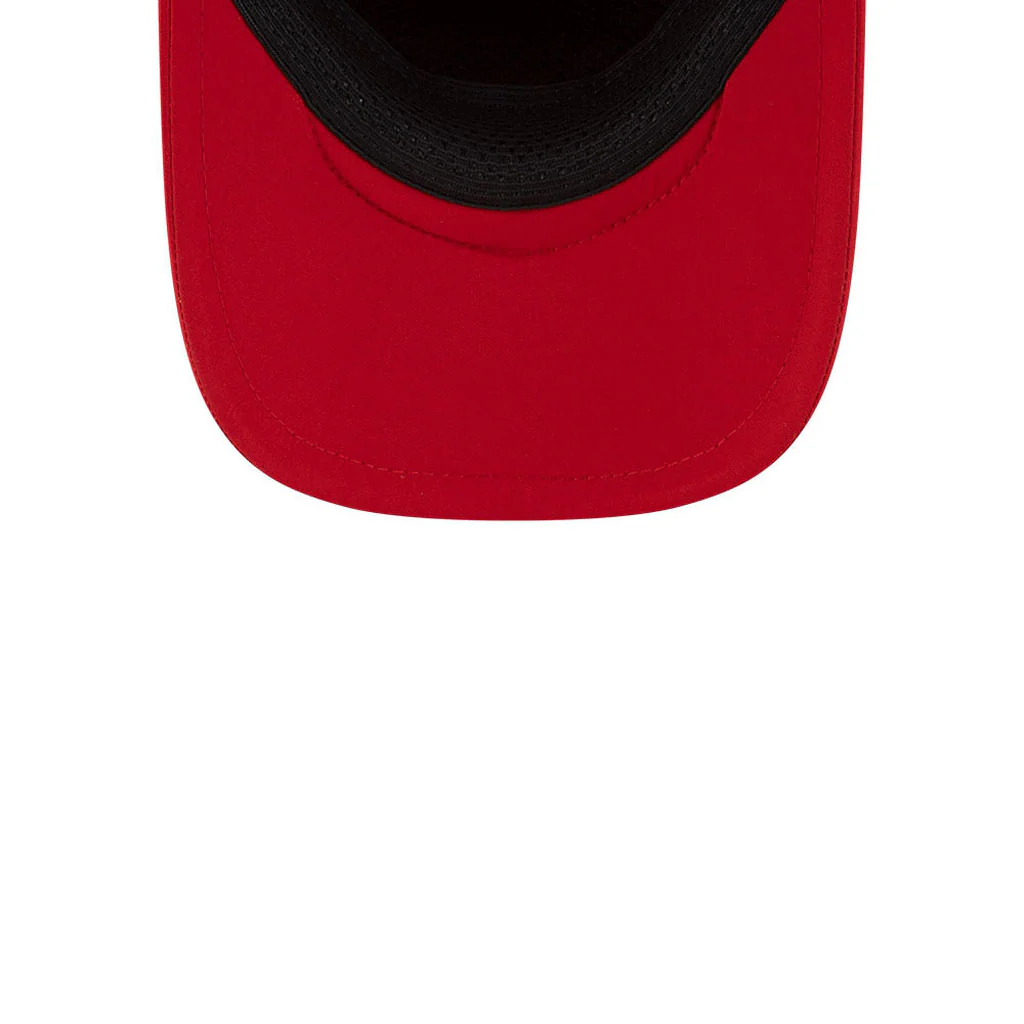 MLB Cincinnati Reds New Era Batting Practice Apex 9FORTY Snapback Hat - Red - Image 4