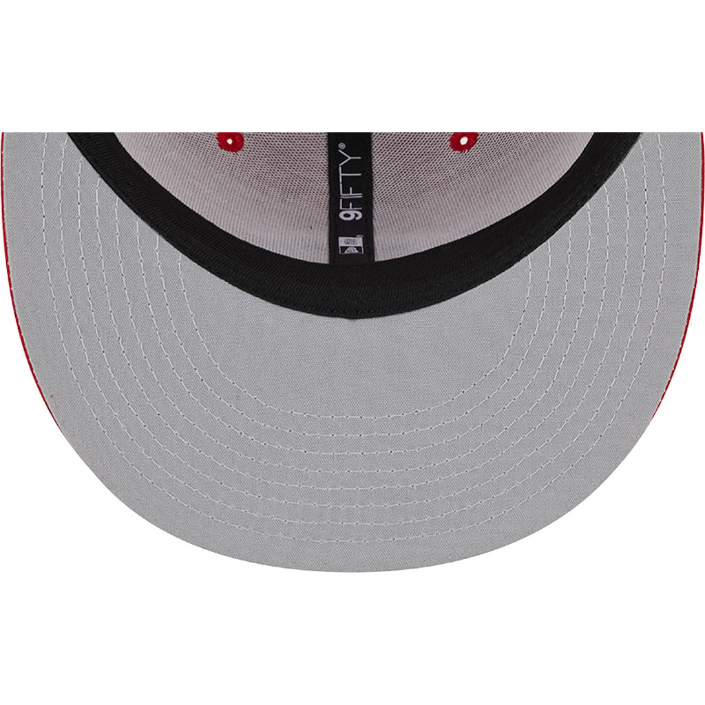 MLB Cincinnati Reds New Era OTC Trucker 9FIFTY Snapback Hat - Red - Image 7