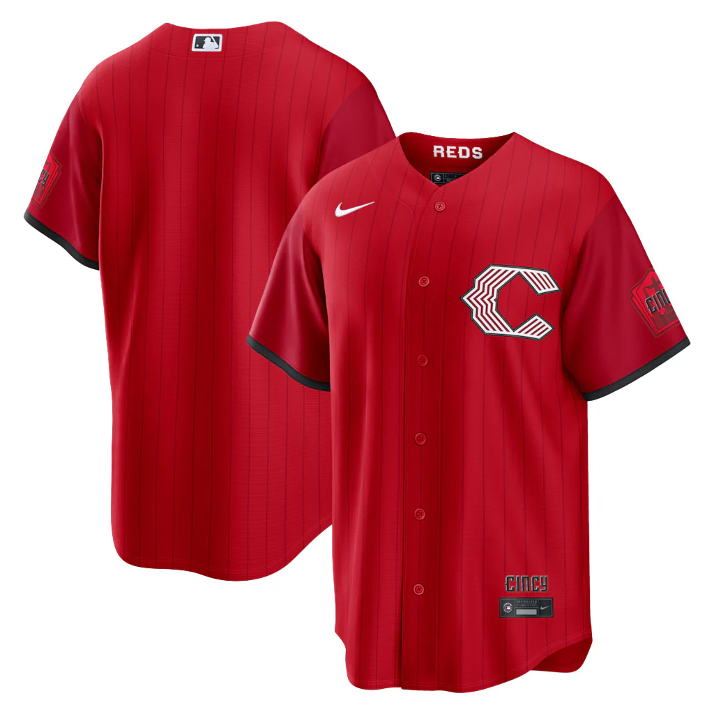 MLB Cincinnati Reds Nike 2026 City Connect Stadium Jersey - Red