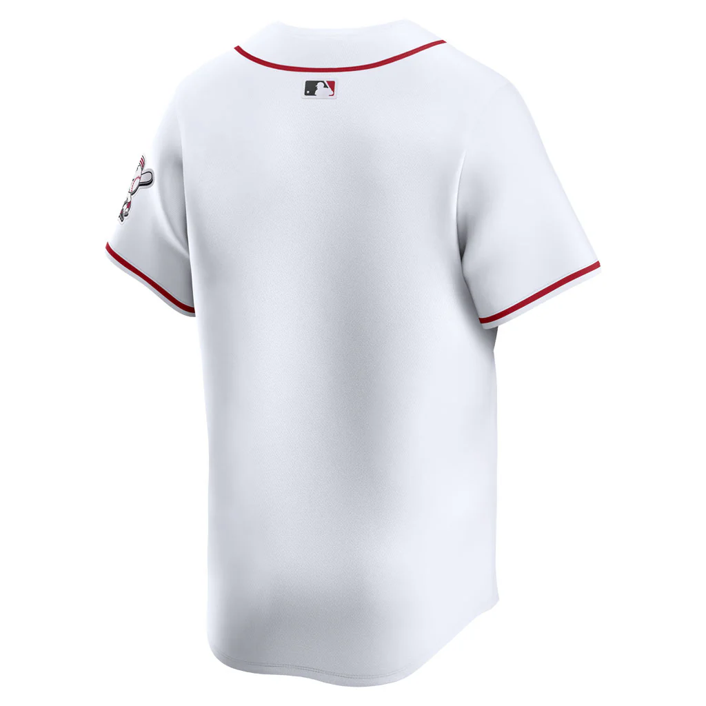 MLB Cincinnati Reds Nike Home Limited Jersey - White - Image 3