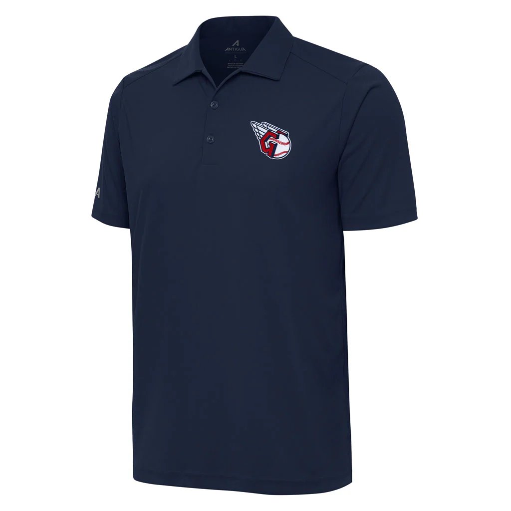MLB Cleveland Guardians Antigua Tribute Polo - Navy