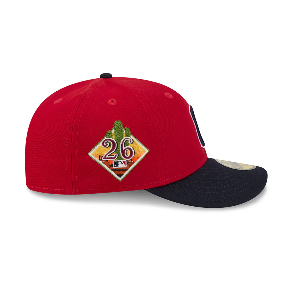 MLB Cleveland Guardians New Era 2026 Spring Training 59FIFTY Fitted Hat - Red - Image 6