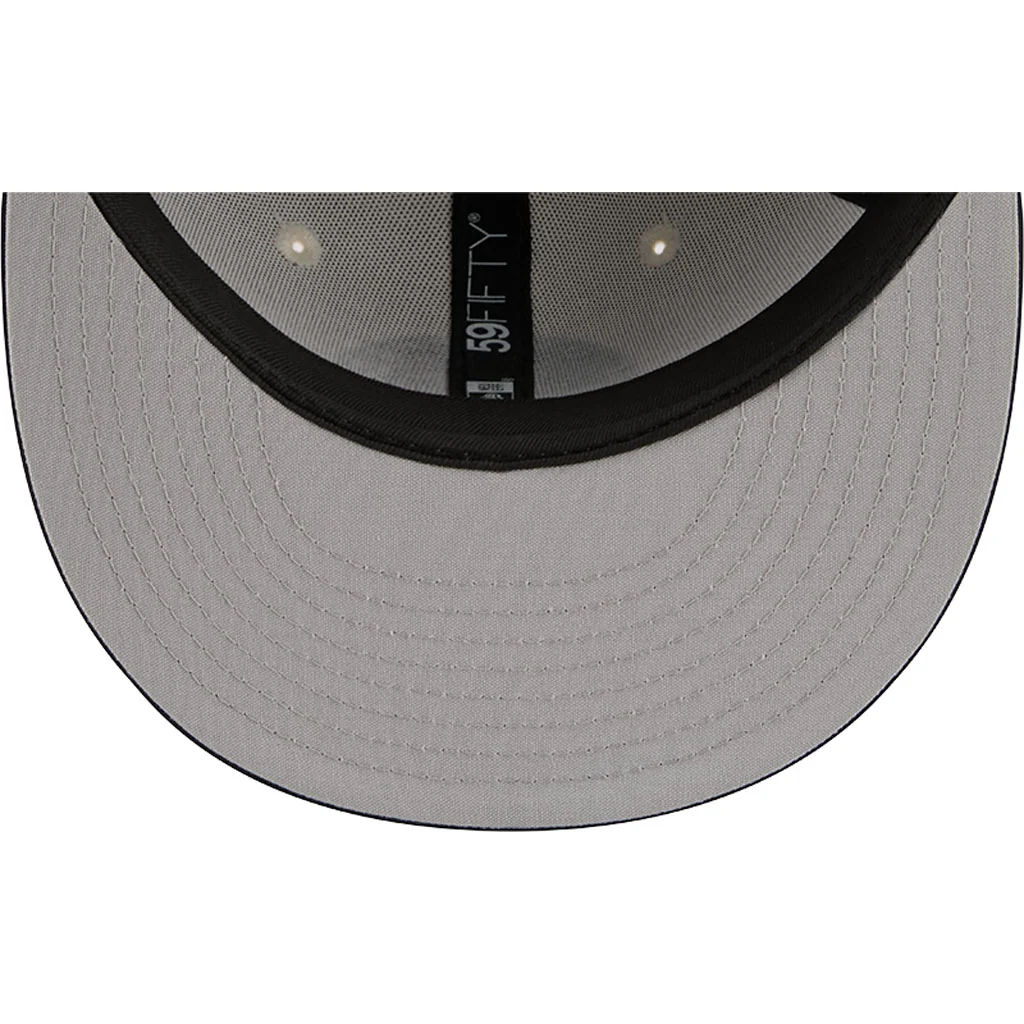 MLB Cleveland Guardians New Era City Connect Batting Practice 59FIFTY Fitted Hat - Cream - Image 7