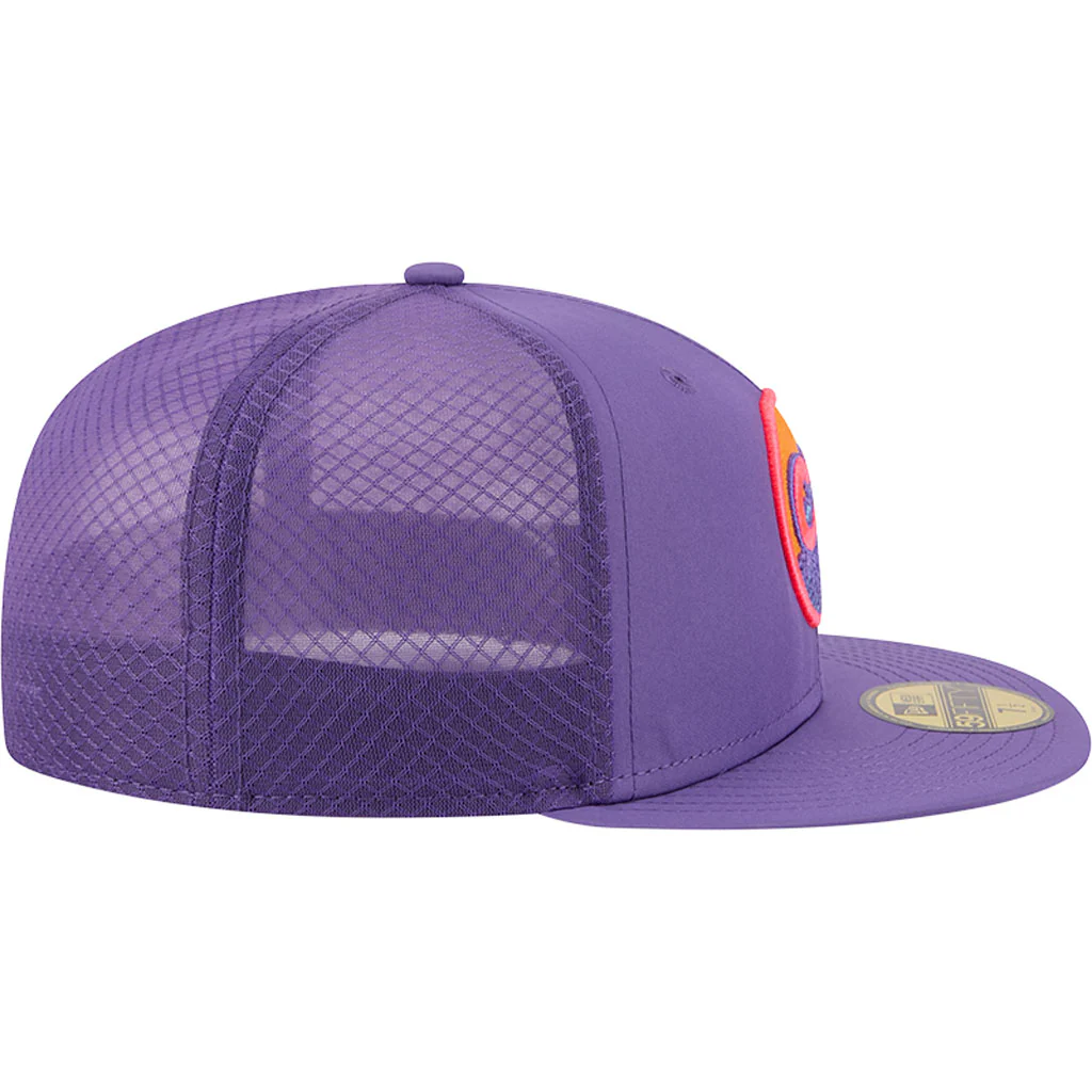 MLB Colorado Rockies New Era City Connect Batting Practice 59FIFTY Fitted Hat - Purple - Image 5