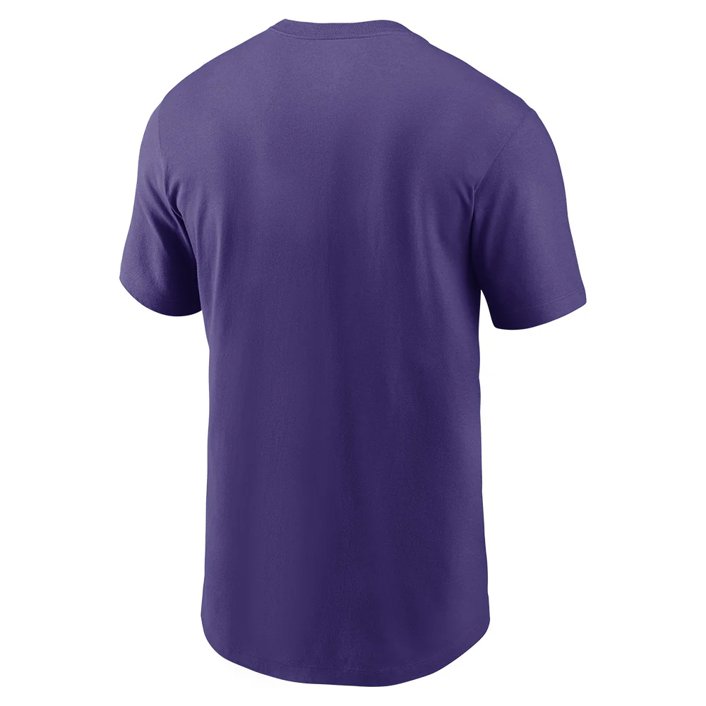 MLB Colorado Rockies Nike Team Engineered T-Shirt - Purple - Image 2