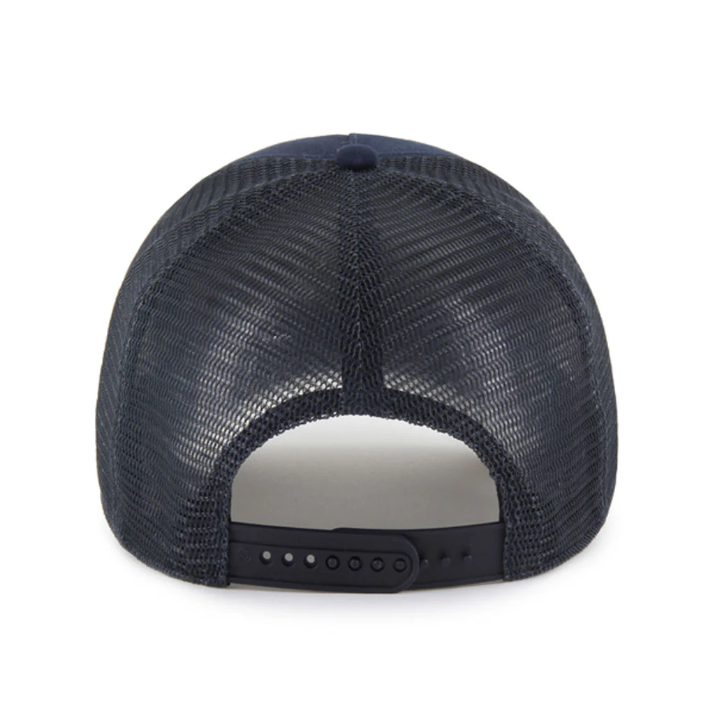 MLB Detroit Tigers '47 Ballpark Under Visor Mesh Trucker Snapback Hat - Navy - Image 3