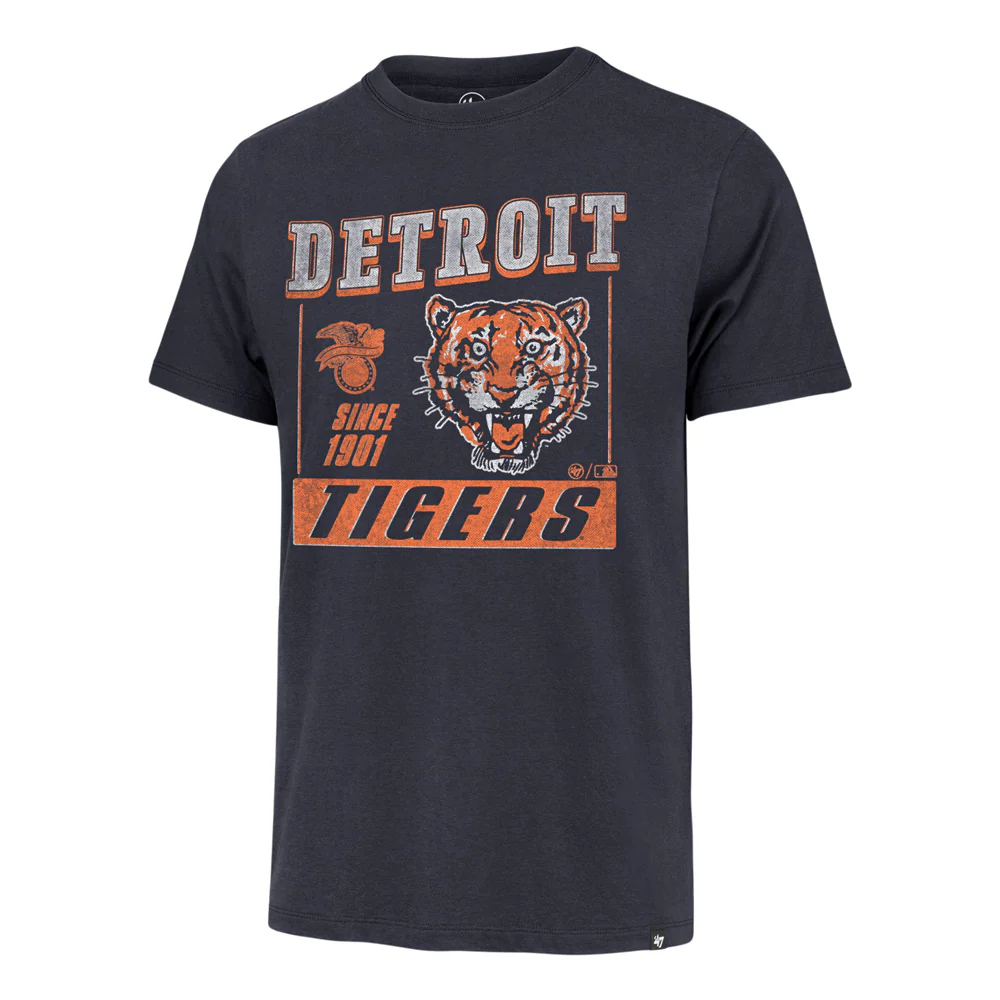MLB Detroit Tigers '47 Outlast Franklin T-Shirt - Navy