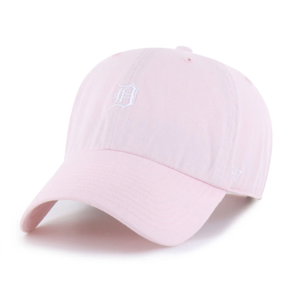 MLB Detroit Tigers '47 Pink Digital Clean Up Adjustable Hat - Pink