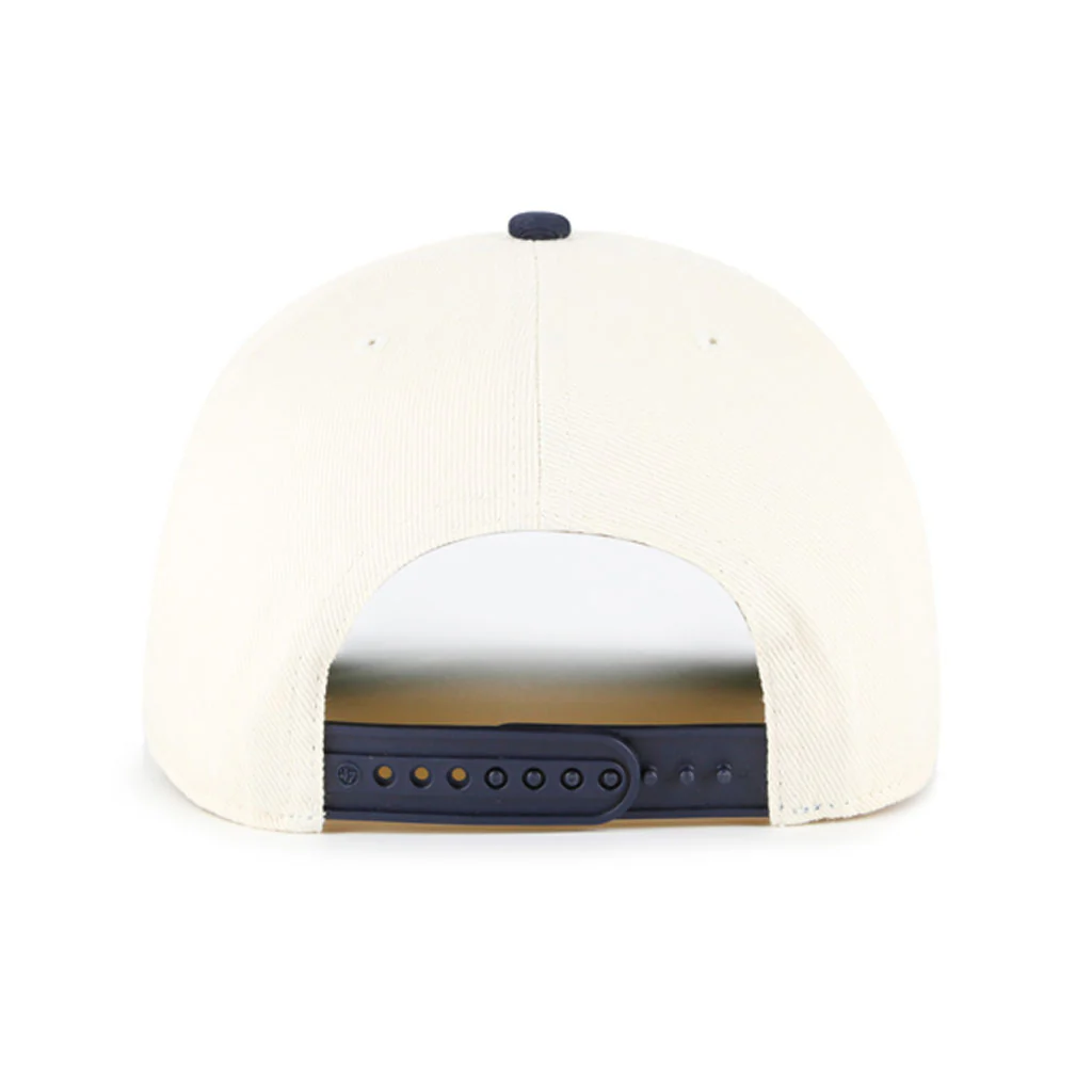 MLB Detroit Tigers '47 Pomona Two-Tone Hitch Adjustable Hat - Cream - Image 3