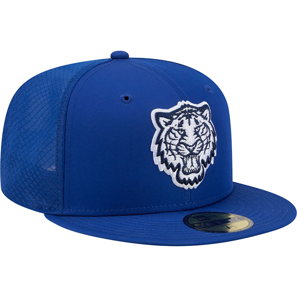 MLB Detroit Tigers New Era 2026 Batting Practice City Connect 59FIFTY Fitted Hat - Blue - Image 2